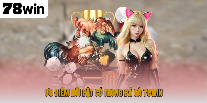 Ưu điểm nổi bật có trong đá gà 78WIN